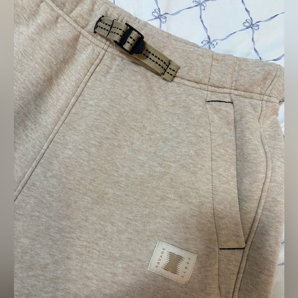 SavageXFenty cargo fleece barrel leg sweatpants - Picture 4 of 4